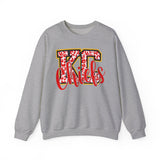 KC Chicks Leopard Varsity Sweatshirt