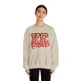 KC Chicks Leopard Varsity Sweatshirt