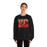 KC Chicks Leopard Varsity Sweatshirt