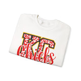 KC Chicks Leopard Varsity Sweatshirt