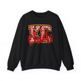 KC Chicks Leopard Varsity Sweatshirt
