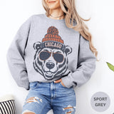 Chicago Beanie Crewneck Sweatshirt