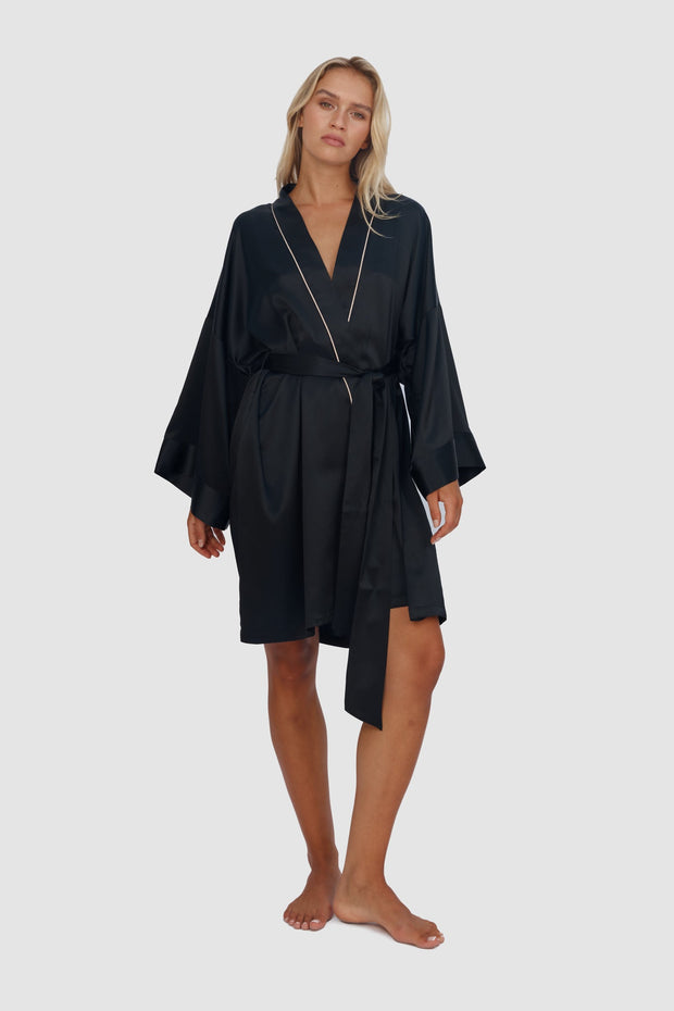 Opulence Robe | Champagne, Pearl, Fuchsia, Midnight