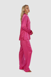 Luxe Signature Pajamas – Pearl, Fuchsia, Midnight, Champagne