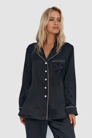 Luxe Signature Pajamas – Pearl, Fuchsia, Midnight, Champagne