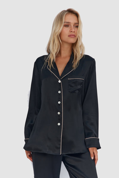 Luxe Signature Pajamas – Midnight