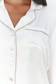 Luxe Signature Pajamas – Pearl, Fuchsia, Midnight, Champagne