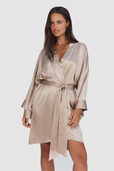 Opulence Robe | Champagne, Pearl, Fuchsia, Midnight