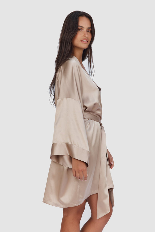 Opulence Robe | Champagne, Pearl, Fuchsia, Midnight