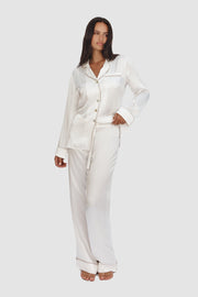 Luxe Signature Pajamas – Pearl, Fuchsia, Midnight, Champagne