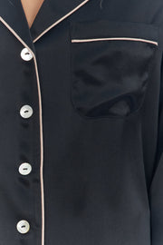 Luxe Signature Pajamas – Pearl, Fuchsia, Midnight, Champagne