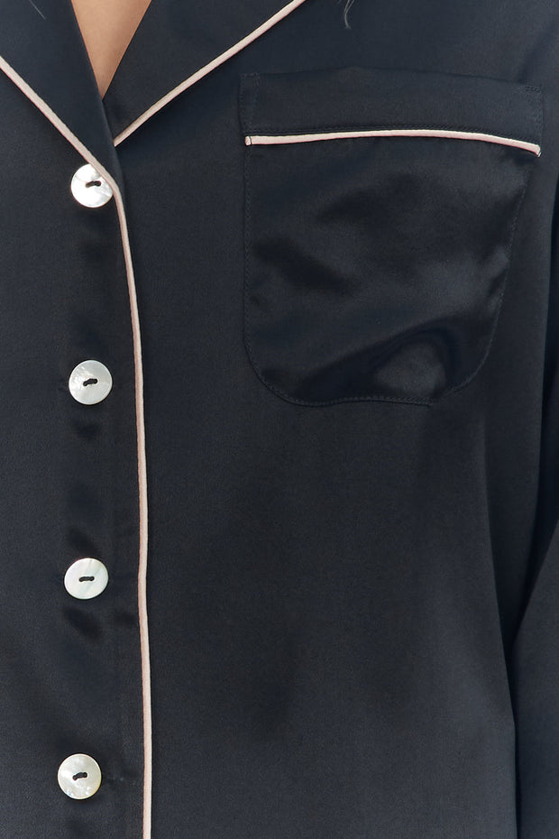 Luxe Signature Pajamas – Pearl, Fuchsia, Midnight, Champagne