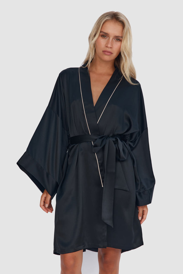 Opulence Robe | Champagne, Pearl, Fuchsia, Midnight